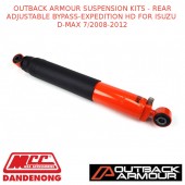 OUTBACK ARMOUR SUSPENSION KIT REAR ADJ BYPASS-EXPD HD COLORADO 1ST GEN 9/08-7/11